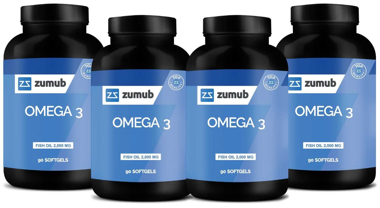 Zumub Ômega 3 30 cápsulas gelatinosas