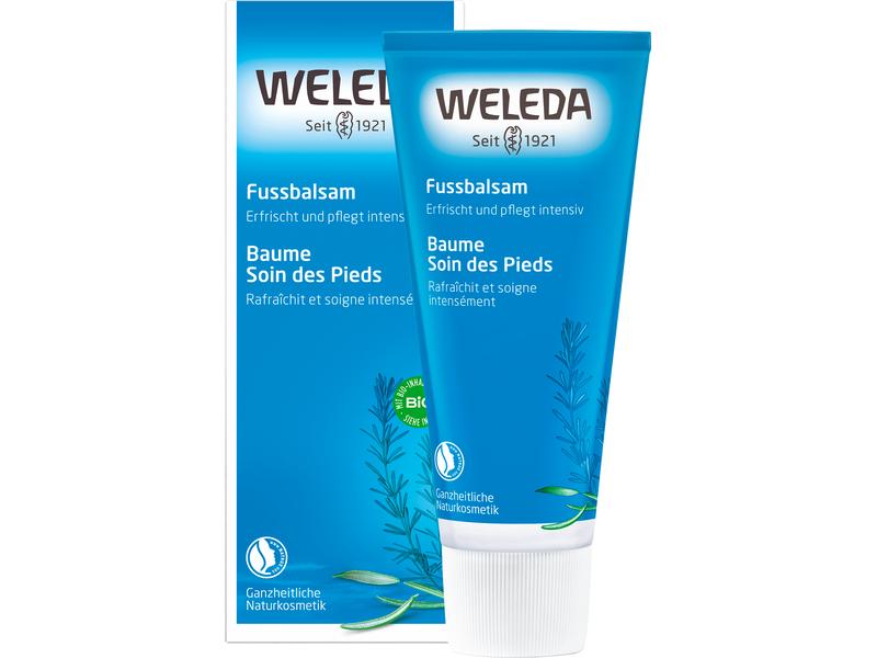 WELEDA Fussbalsam 75 ml Natürliche Fusspflege desodorierend und pflegend