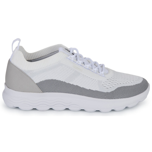Geox - U SPHERICA - Blanc / Gris / Argenté