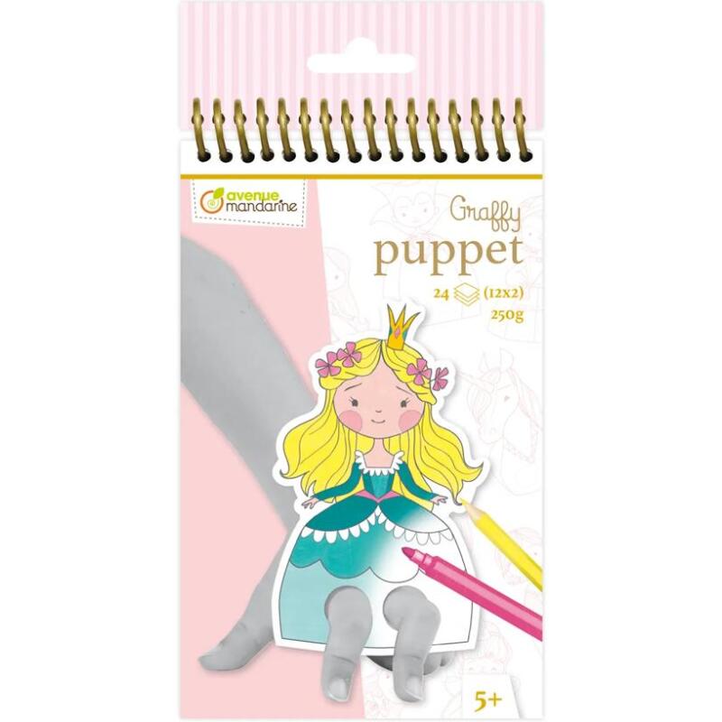 Graffy Puppet, Prince et Princesse - Rose