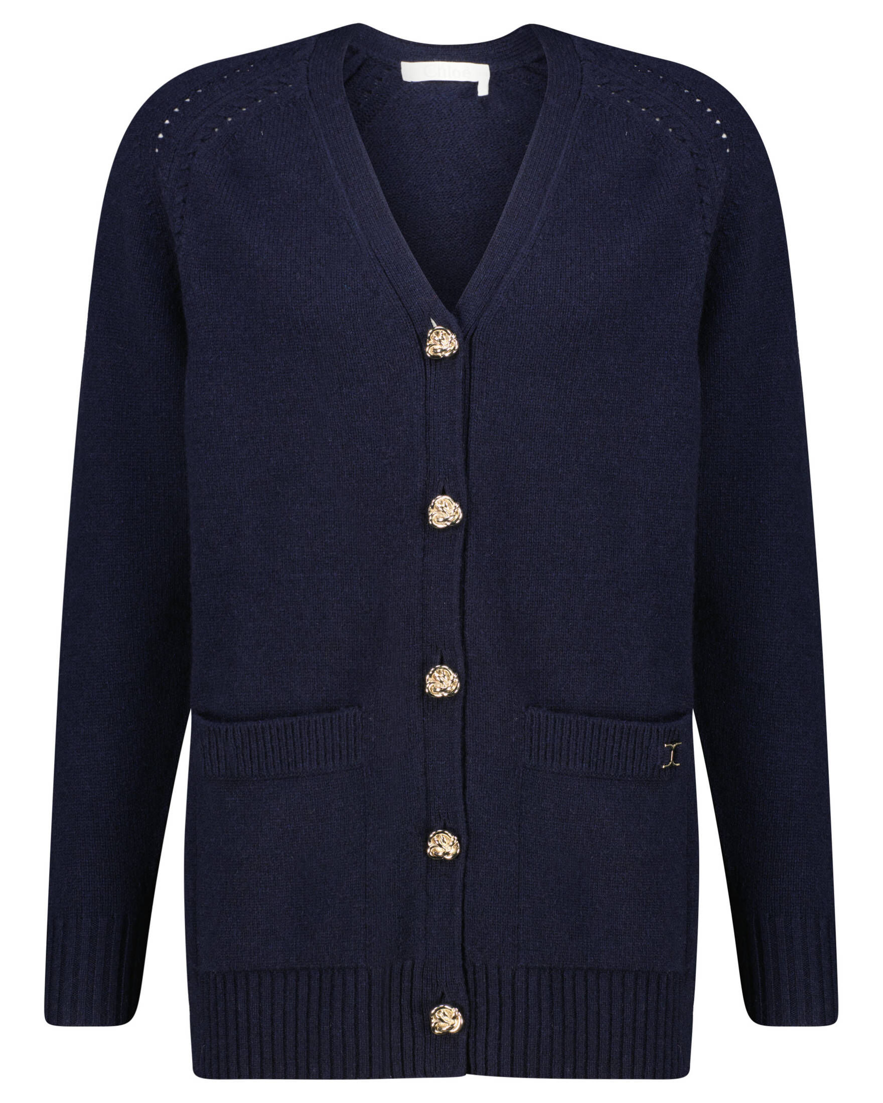 Chloé| Damen Strickjacke mit Kaschmir