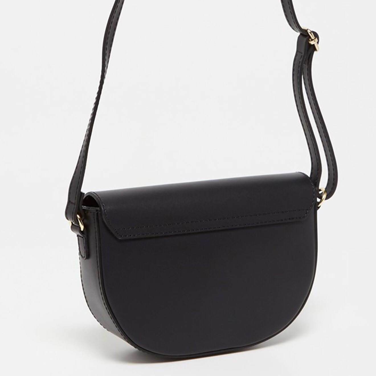 Christian Laurier Sac bandoulière en Cuir Kena noir -  22x16x5.5 cm