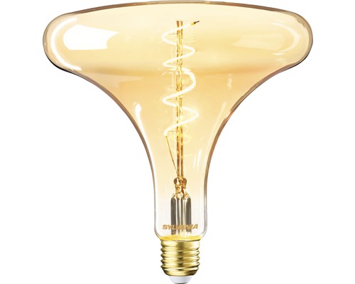 LED reflectorlamp T180 E27/4W (16W) dimbaar filament goud 250 lm 2000 K warm wit
