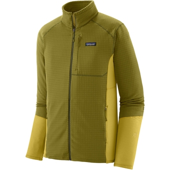 Patagonia R1 Hybrid Jacke Graze Green Herren