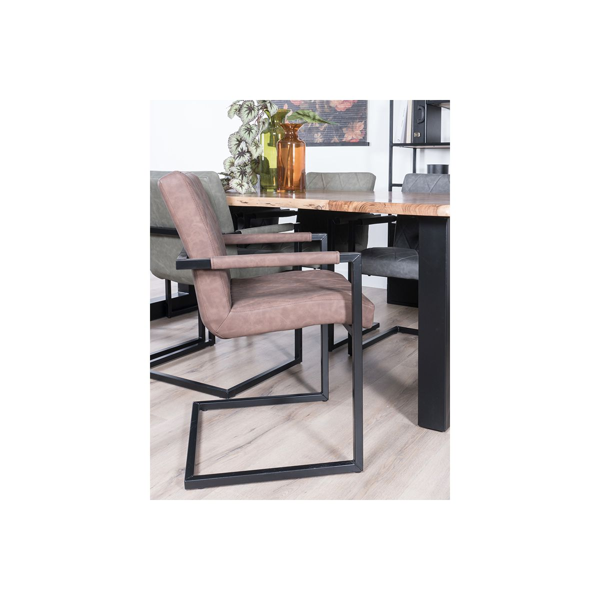 Eettafel Mats Kruispoot 180cm
