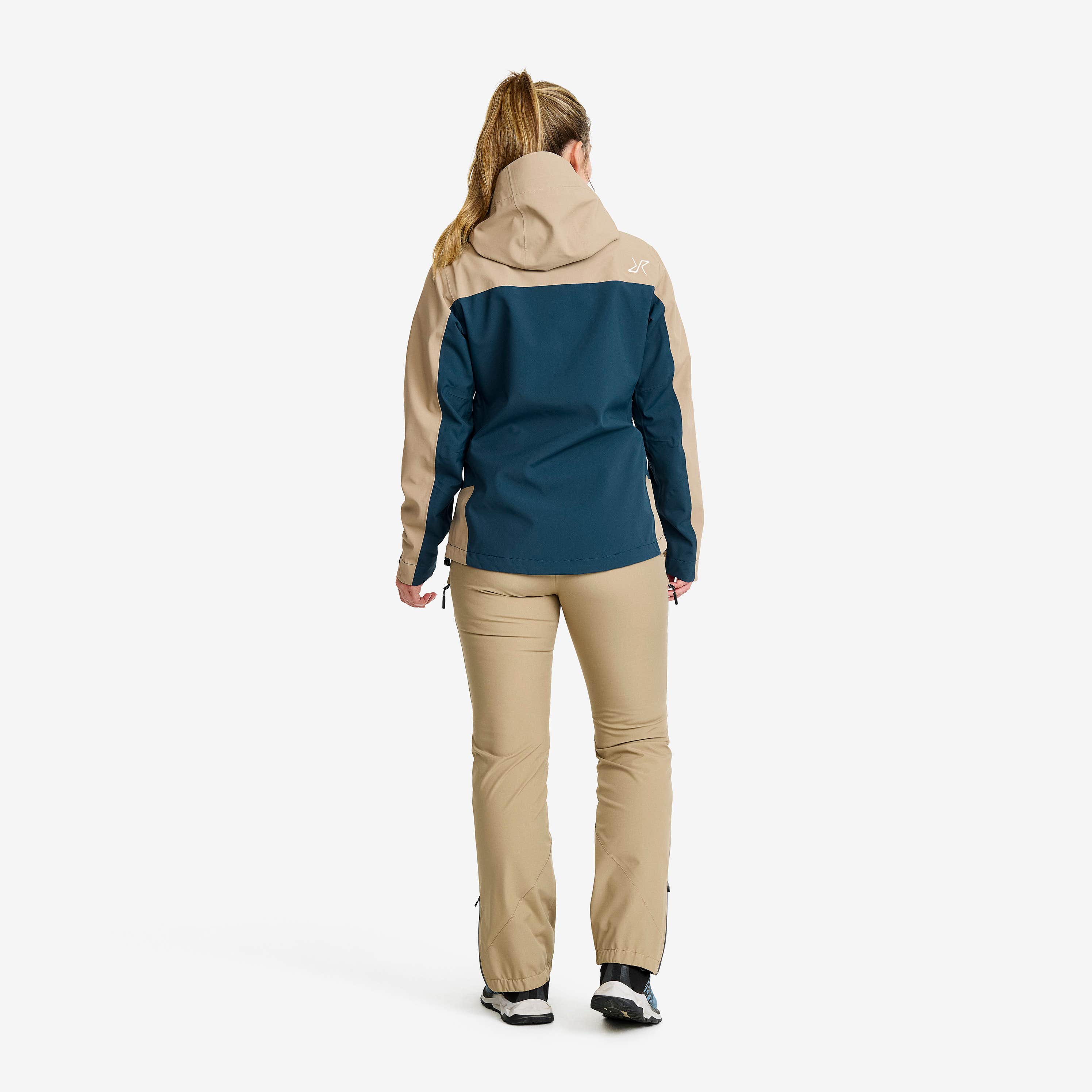 Silence Proshell 3L Jacket Dame Khaki/Moonlit Ocean