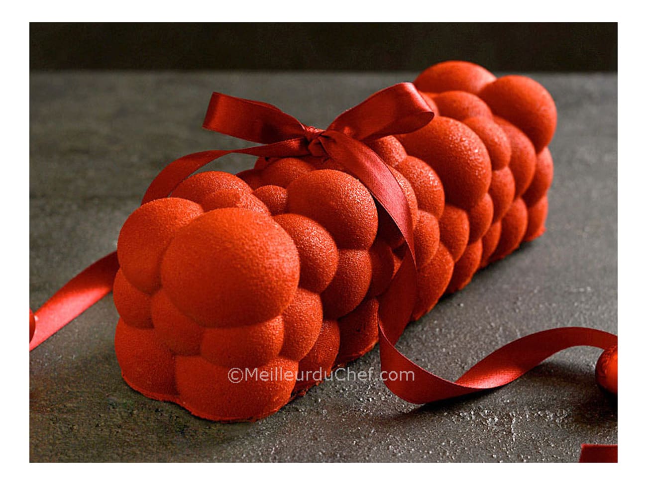 Moule à bûche silicone - Atomic - 25 x 8 cm - Pavoni