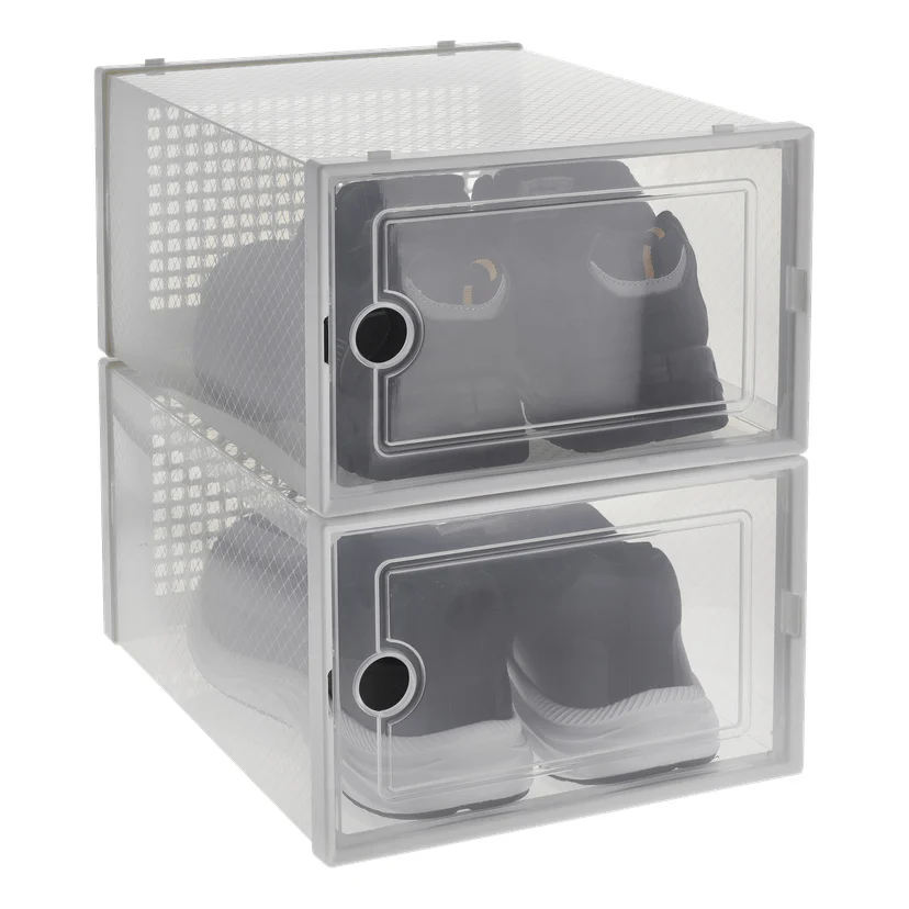 Oppbevaringsboks for sko 24,7x17,2x33 cm