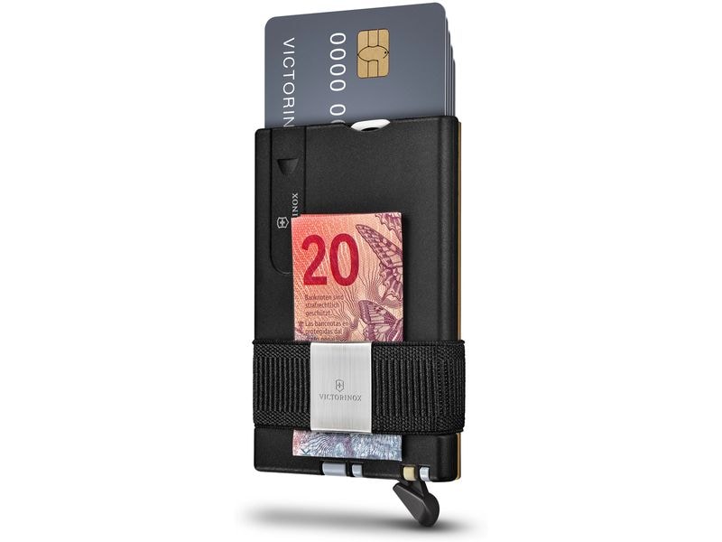 Victorinox Portemonnaie Smart Card Delightful Gold Geldbörse mit Kartenschutzhülle und Moneyband