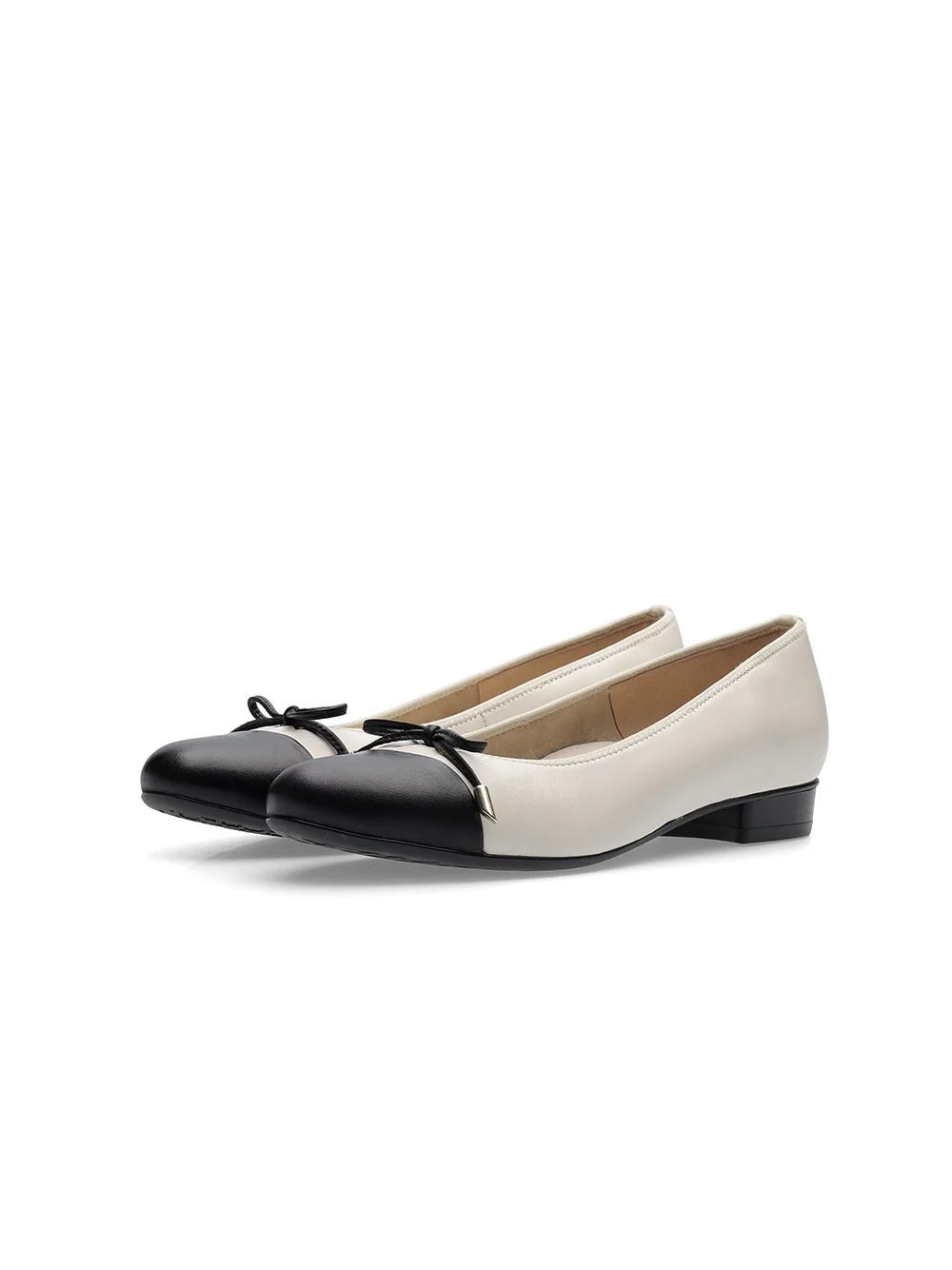 Ballerina Bari schwarz cream