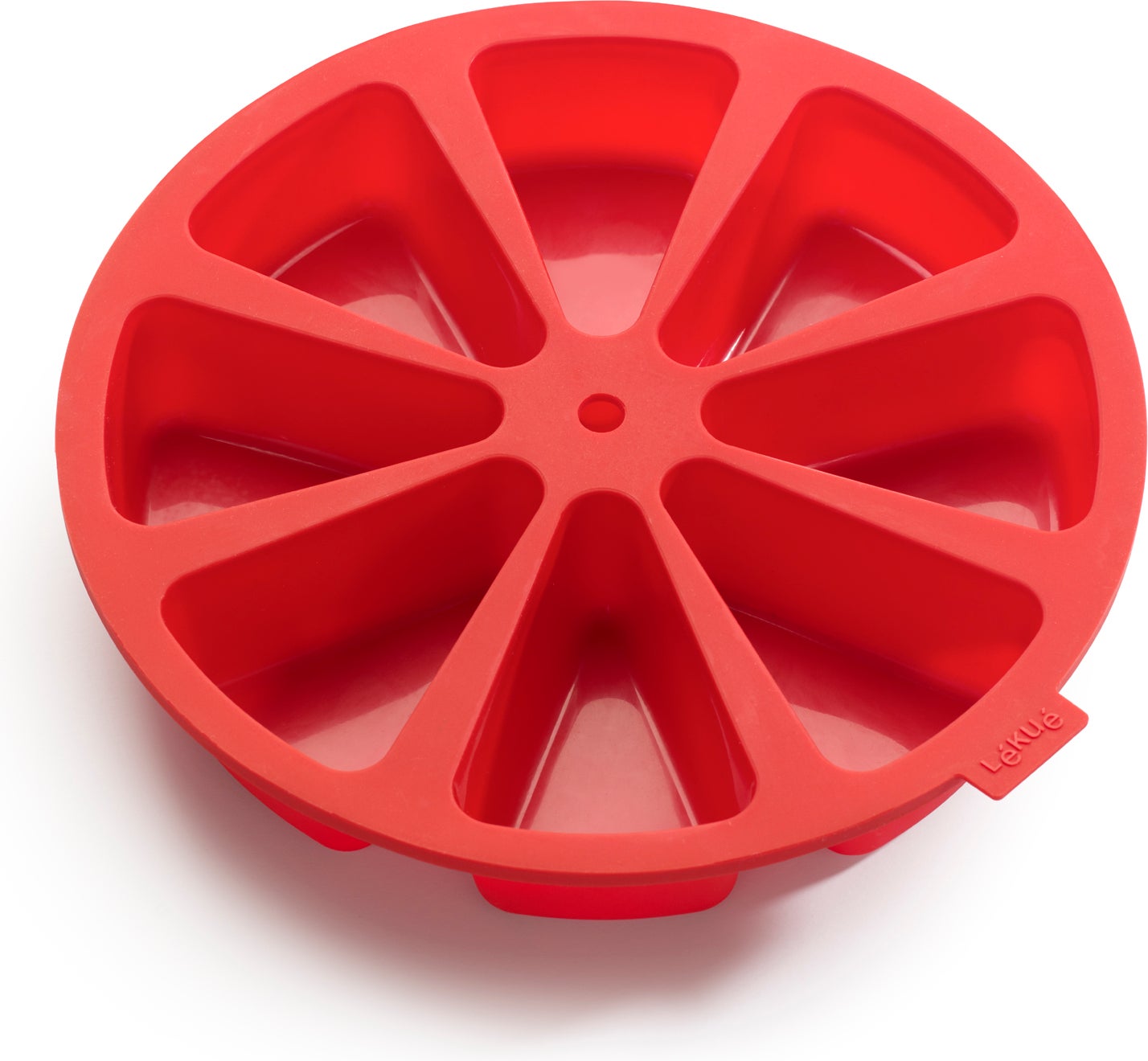 Lékué silicone bakvorm taart rood D 26,5 H 4,5 cm