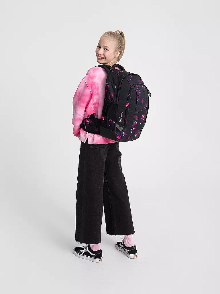 SATCH Schulrucksack Air Mystic Nights schwarz