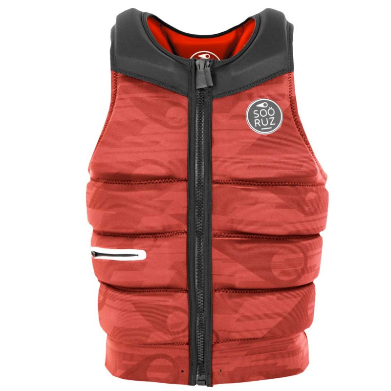 Gilet Wake Vest Impact Sooruz Delux 2019 Red - The Corner Shop