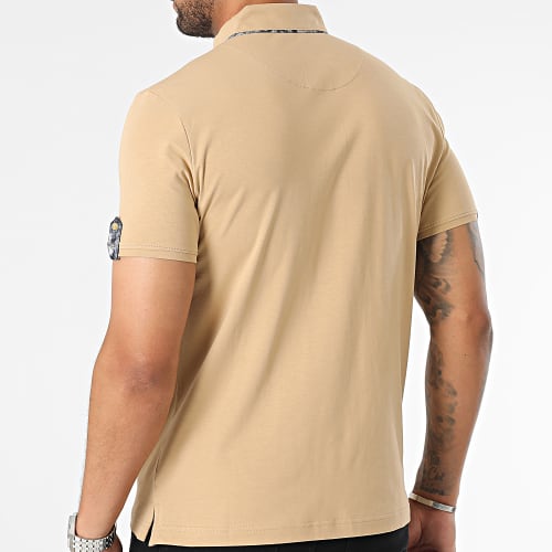 Polo Manches Courtes Beige