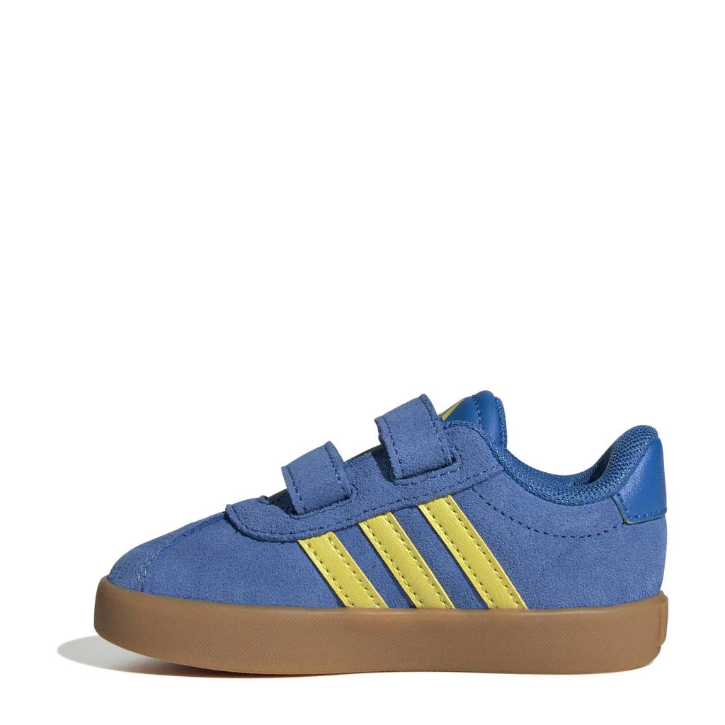 adidas VL Court 3.0 sneakers kobaltblauw/geel