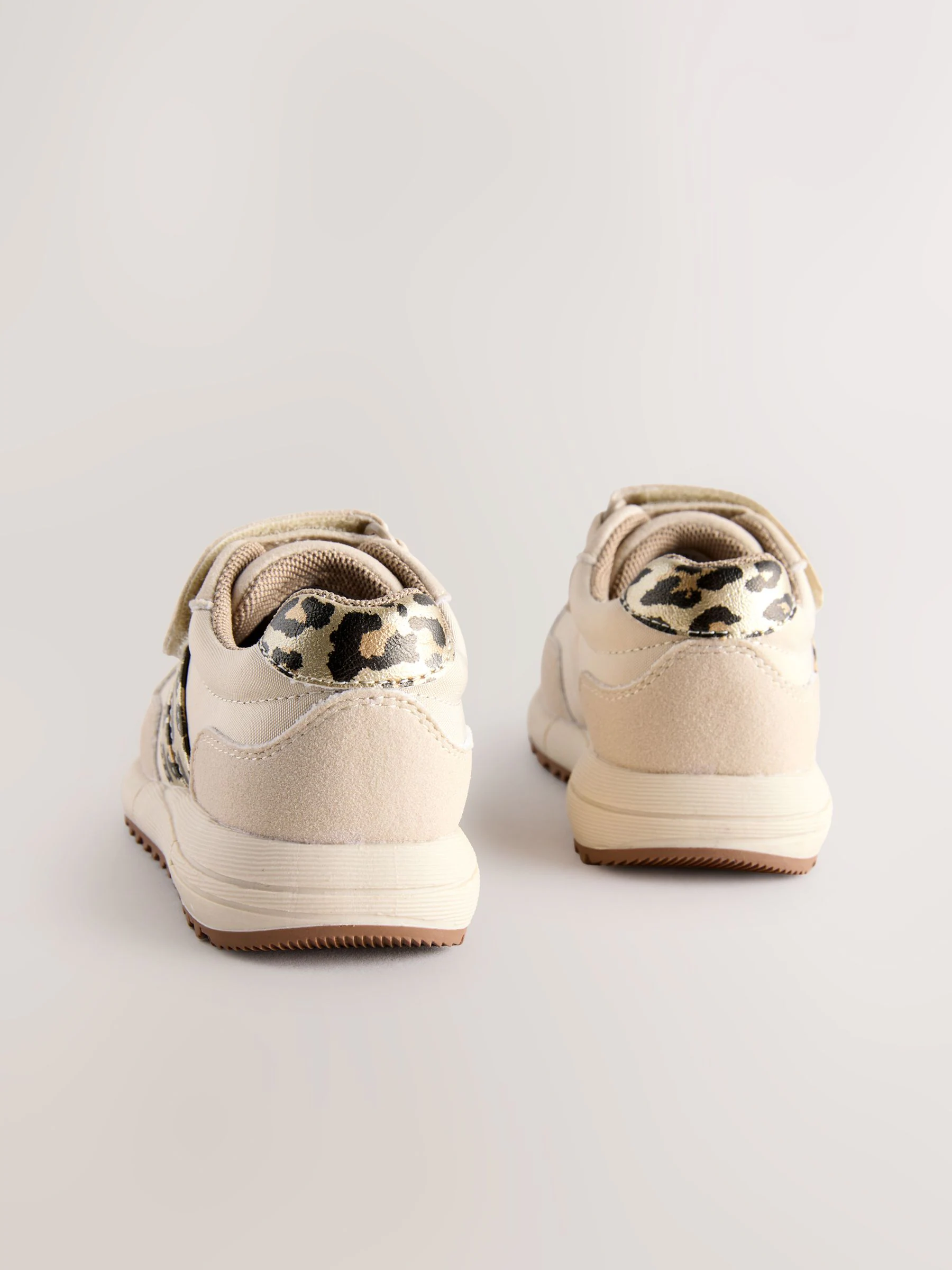 Neutraal met dieren - Sneakers met elastische veters en klittenbandsluiting
