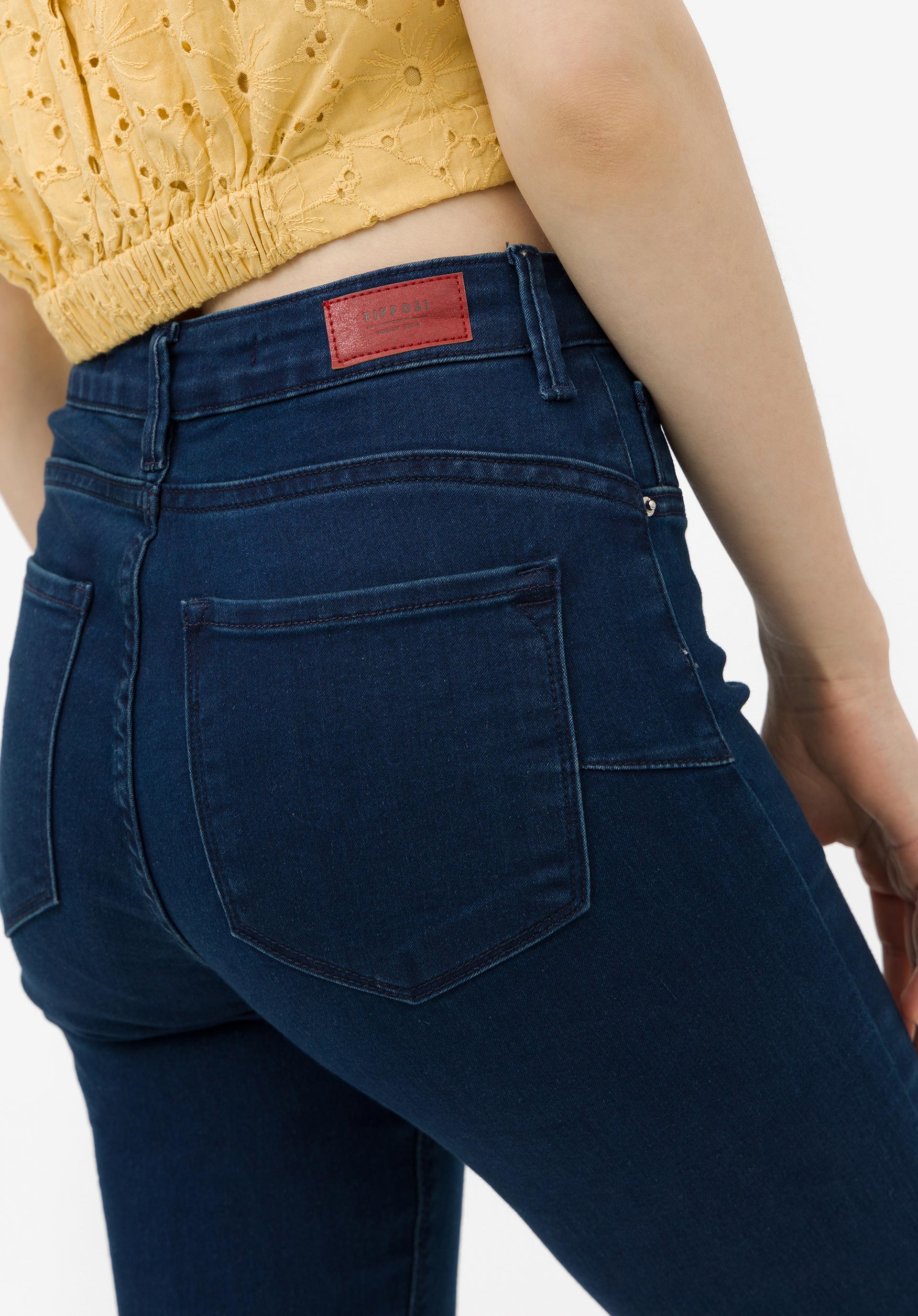 Jeans Light Push-up Skinny Cintura Média