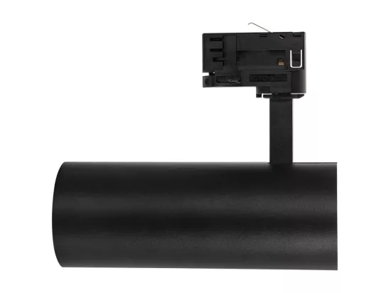 Spot LED sur Rail Triphasé 30W Bertha LIFUD Noir 4000K Blanc neutre