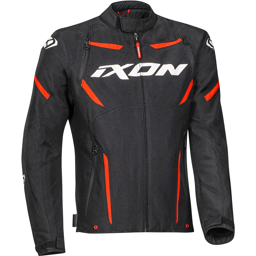 Ixon - Blouson Striker Noir / Blanc / Rouge