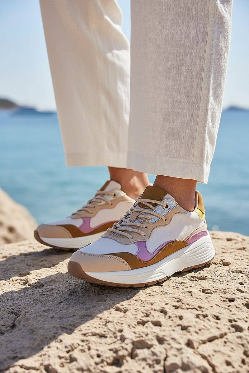 Xsensible Rainbow Stretchwalker Sneakers Multi Dames