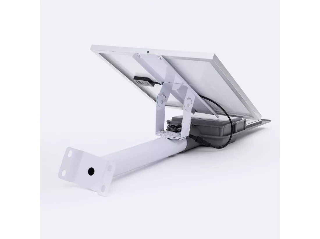 Lampadaire LED Solaire 3500 lm 140lm/W Naxus 3000K Blanc chaud
