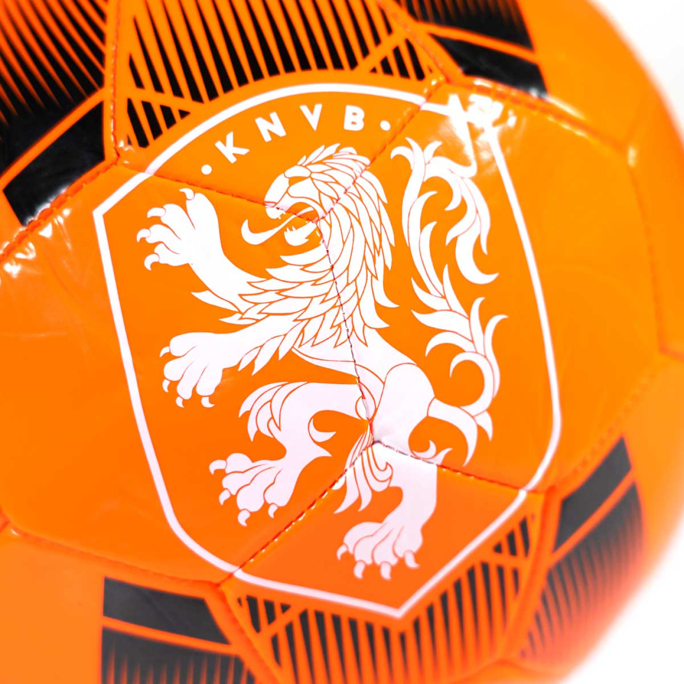 KNVB Oranje Voetbal Maat 5 Oranje Zwart Wit