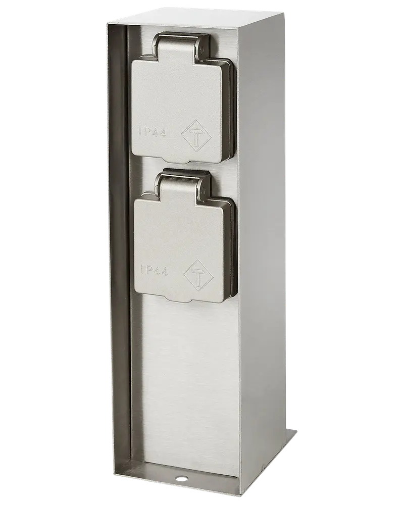 PHILIPS myGarden Strømforsyning 2 udtag ude - Inox