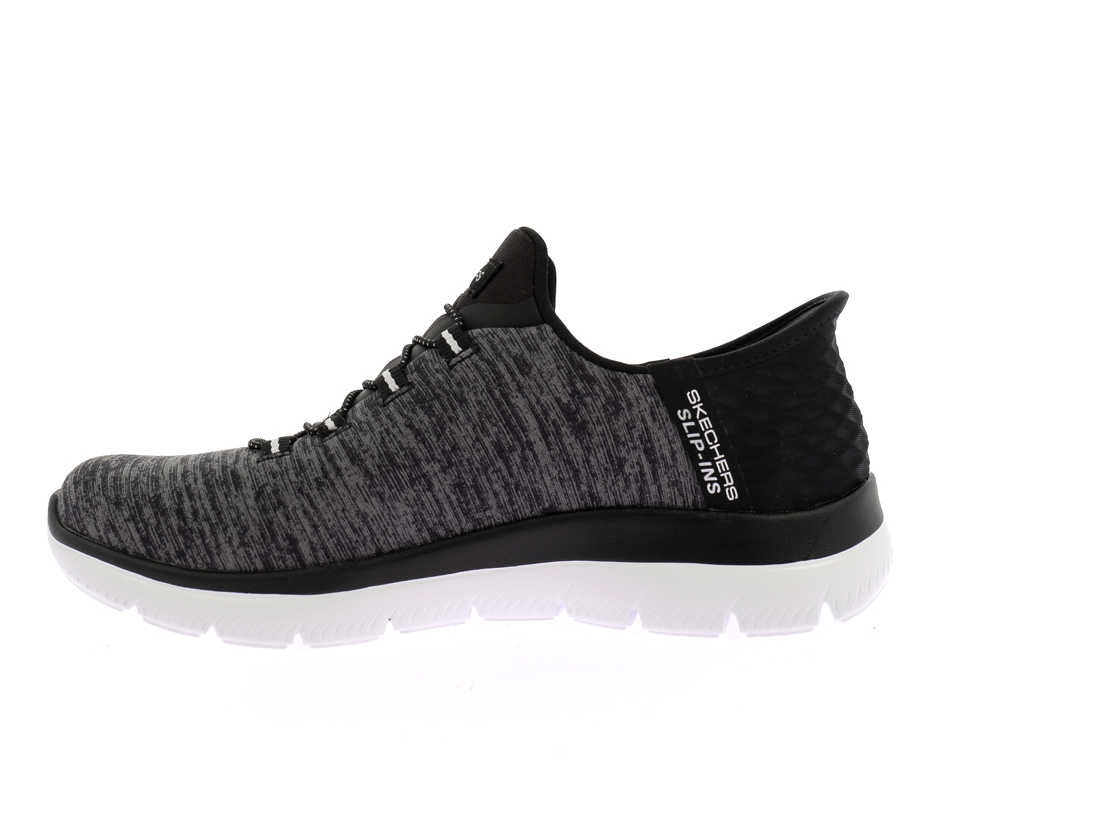 Skechers-SUMMITS DAZZLING HAZE Matières combinées Noir Gris
