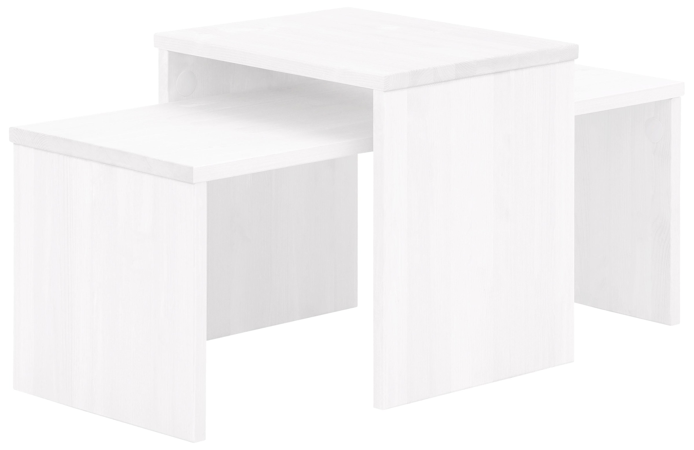 Home affaire Couchtisch »Leinz« Set, 2 Stk. tlg. aus Kiefer, Tischplatten in zwei Stärken erhältlich, Breite 100 cm