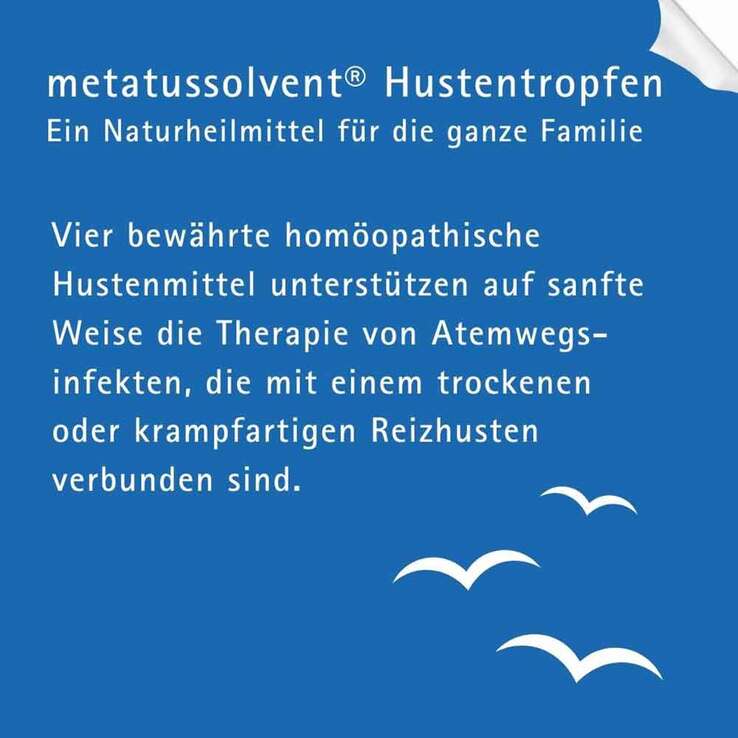 Metatussolvent Hustentropfen, 100 ml