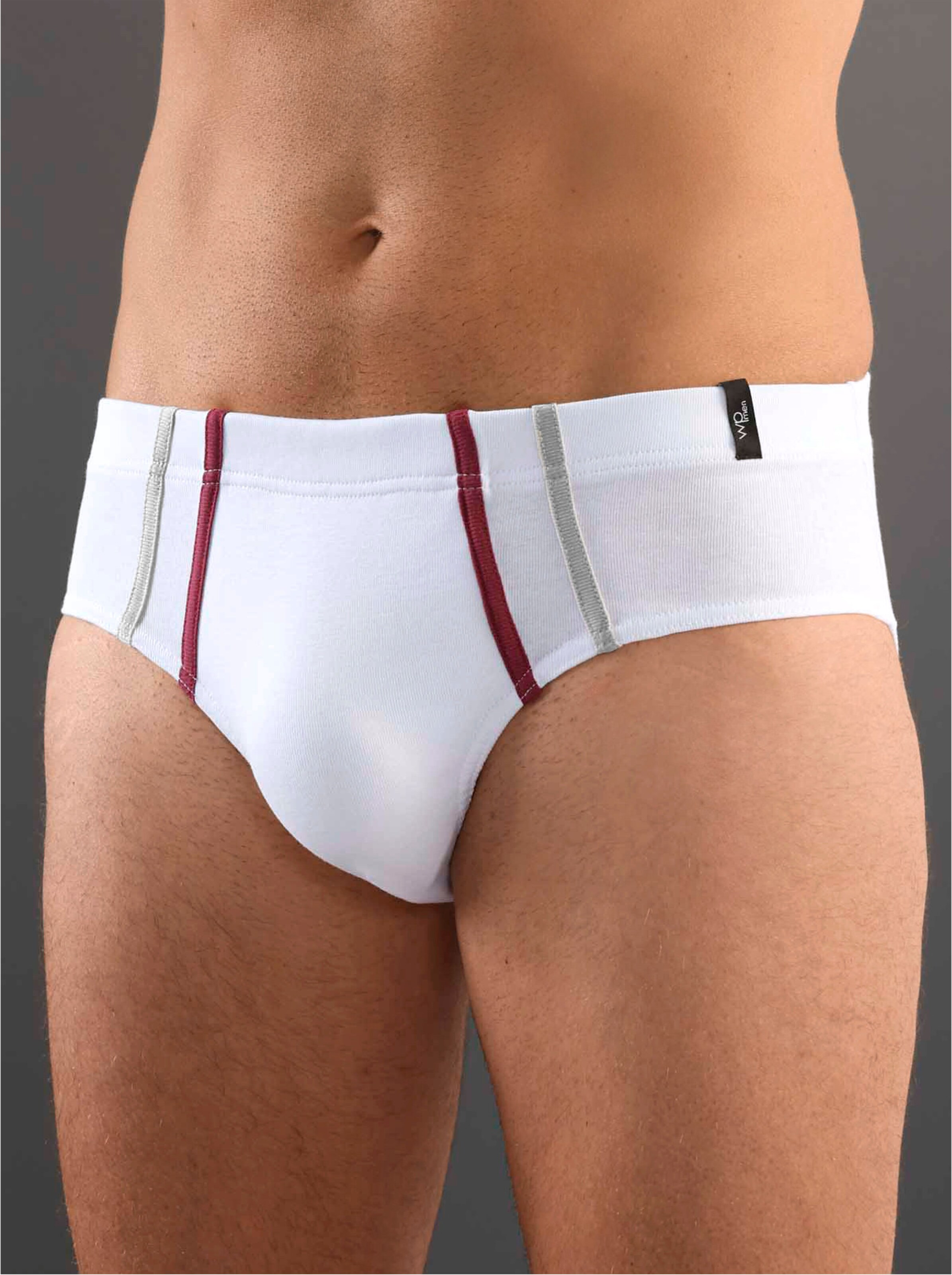 wäschepur men Slip in weiß