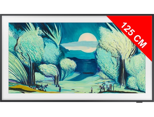 SAMSUNG - TV QLED 4K 125 cm TQ50LS03FA + VG-SCFA50BWBXC Noyer