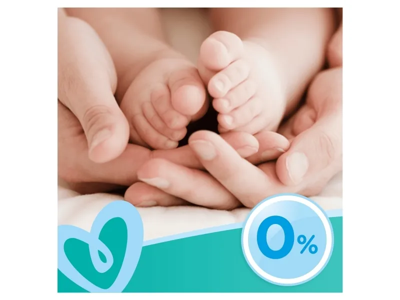 Pampers Fresh Clean 81688041, Vådservietter til baby, Dermatologisk testet, Allergivenlig, Neutral pH