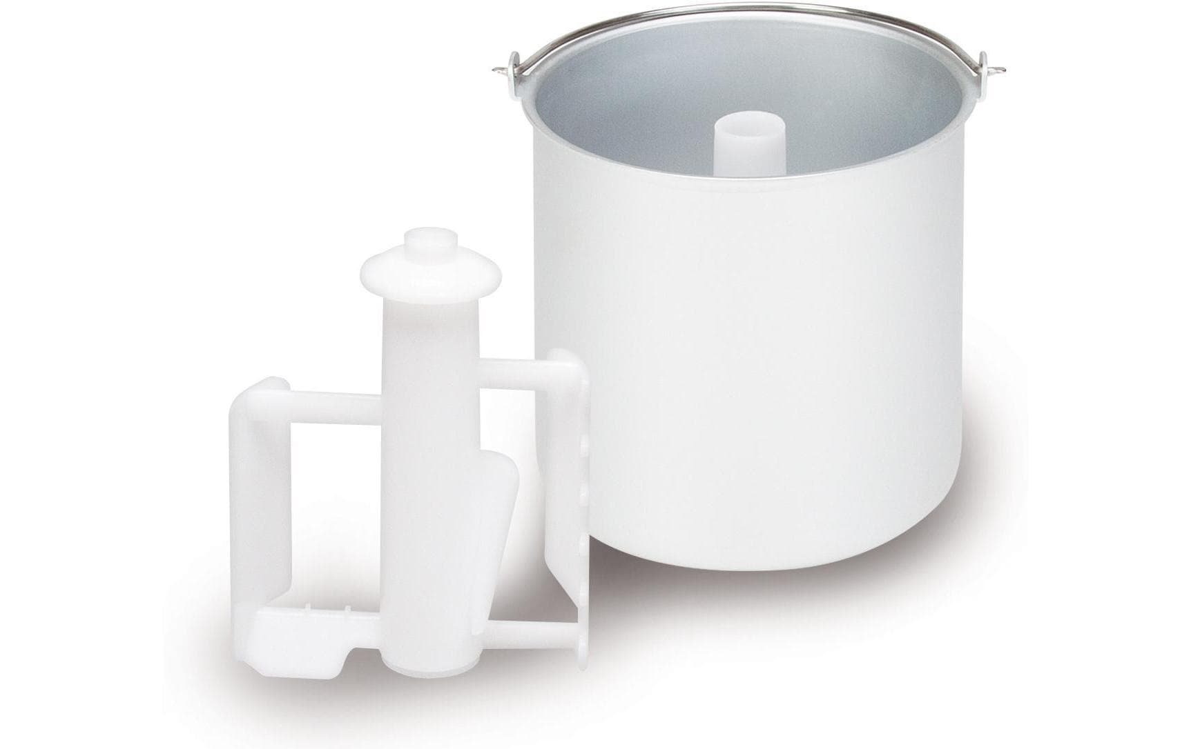 Glacemaschine La Crèmeria 1.5 l, Silber<br>Eis- und Sorbetmaschine