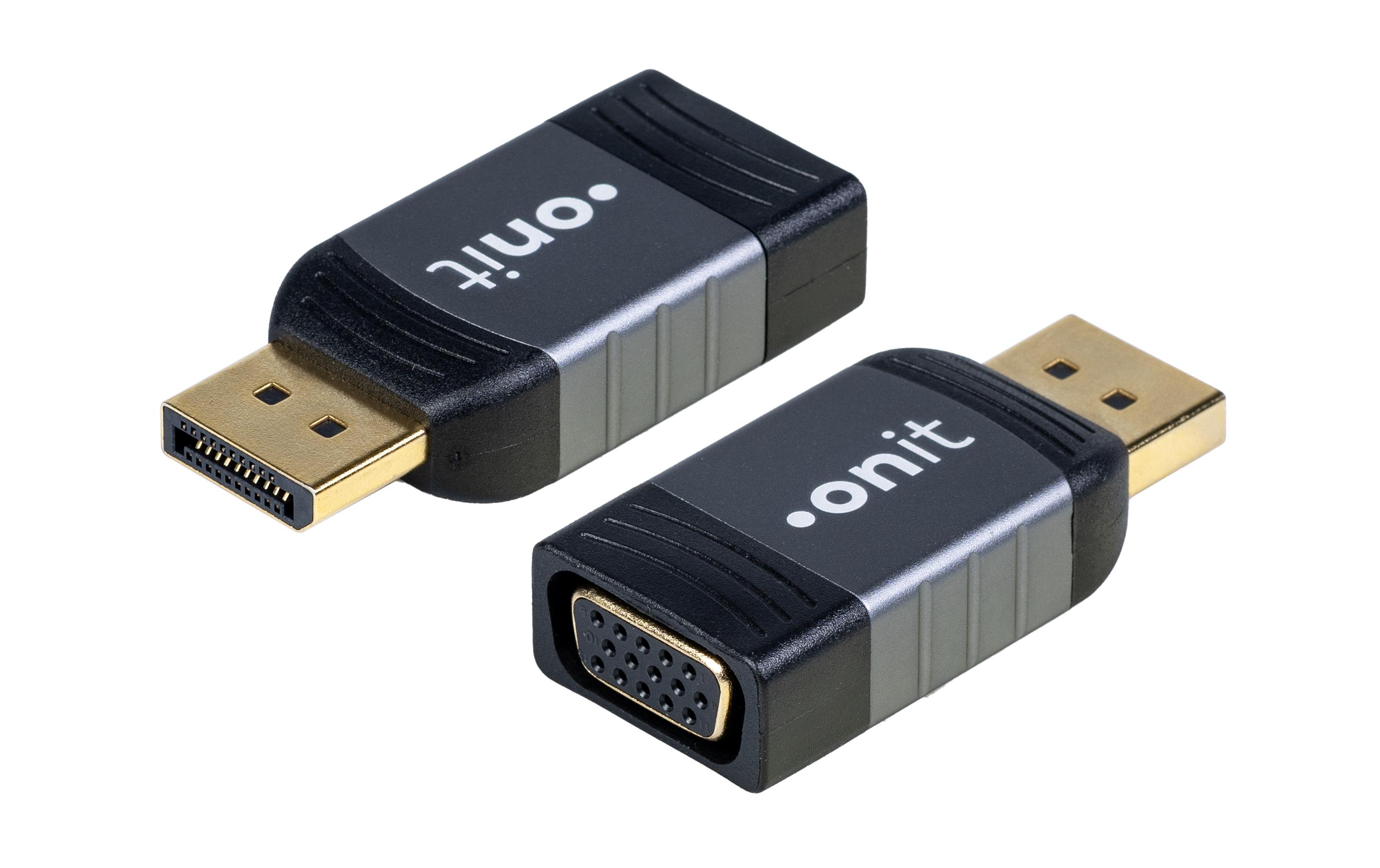 Adapter DisplayPort - VGA, 1 StückVideoadapter DP auf VGA
