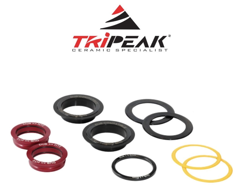 Tripeak krankboks pressfit BB86/92 stållejer 3-i-1