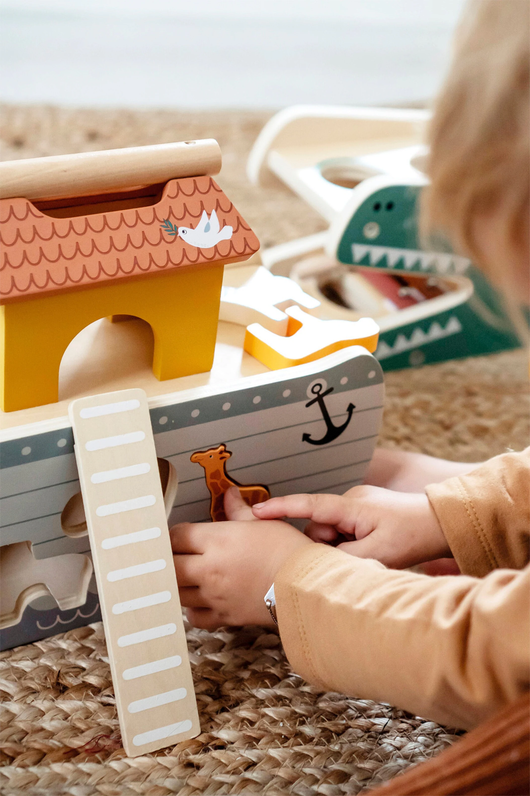 small foot Steckspiel Arche Noah Safari