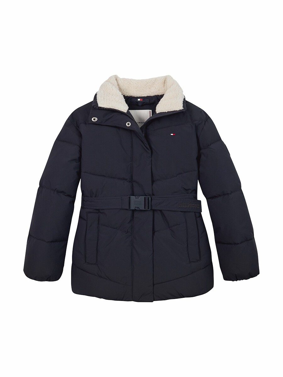 TOMMY HILFIGER<br>Jaqueta de plumas com gola alta