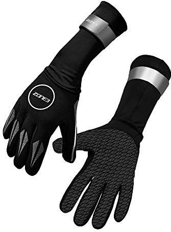 Zone3 - Open Water Zwemhandschoenen - Zwart - Neopreen