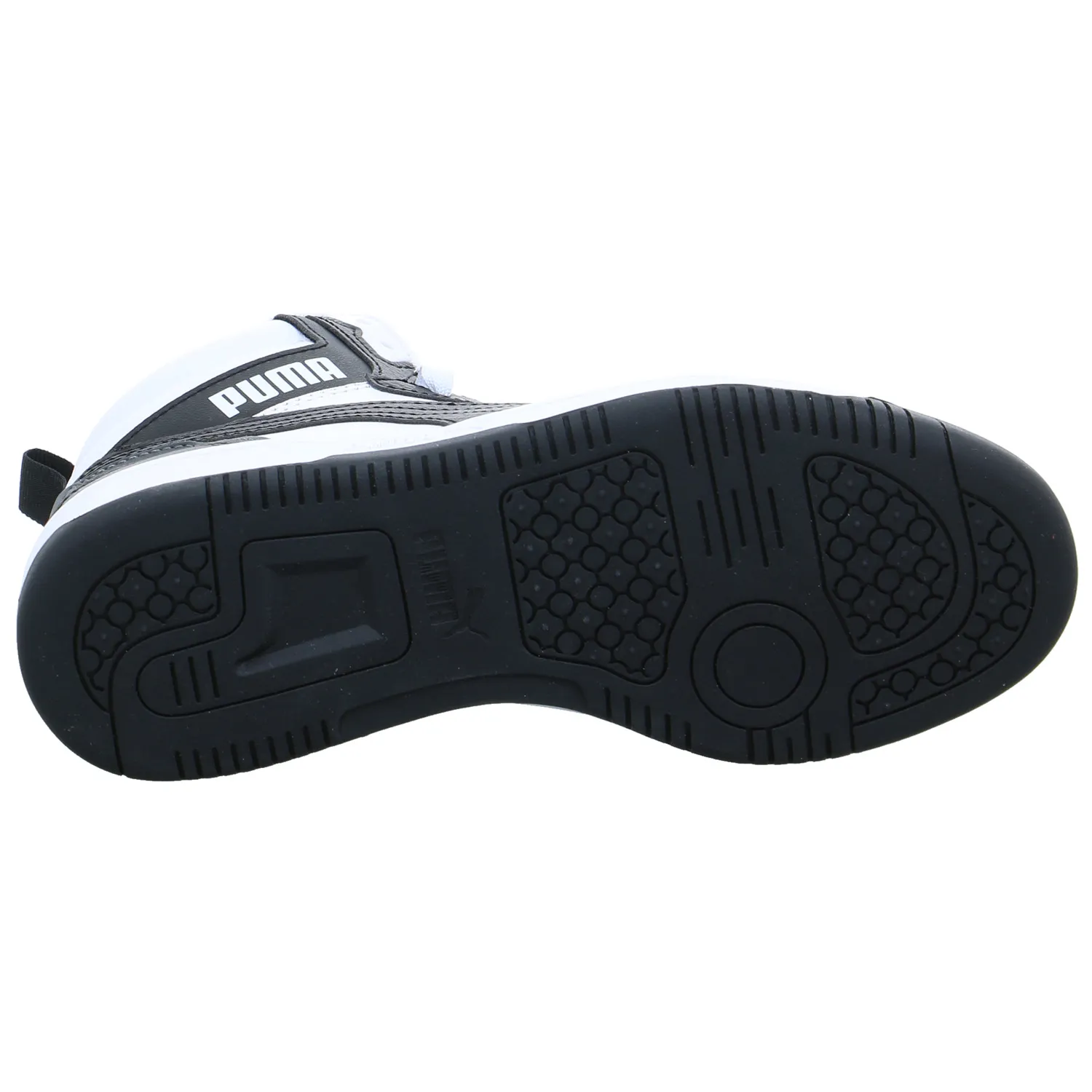 PUMA Kinder Sportschuh Weiss Lederimitat