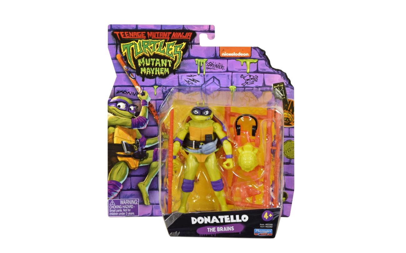 Ninja Turles movie figuur met wapenrekje