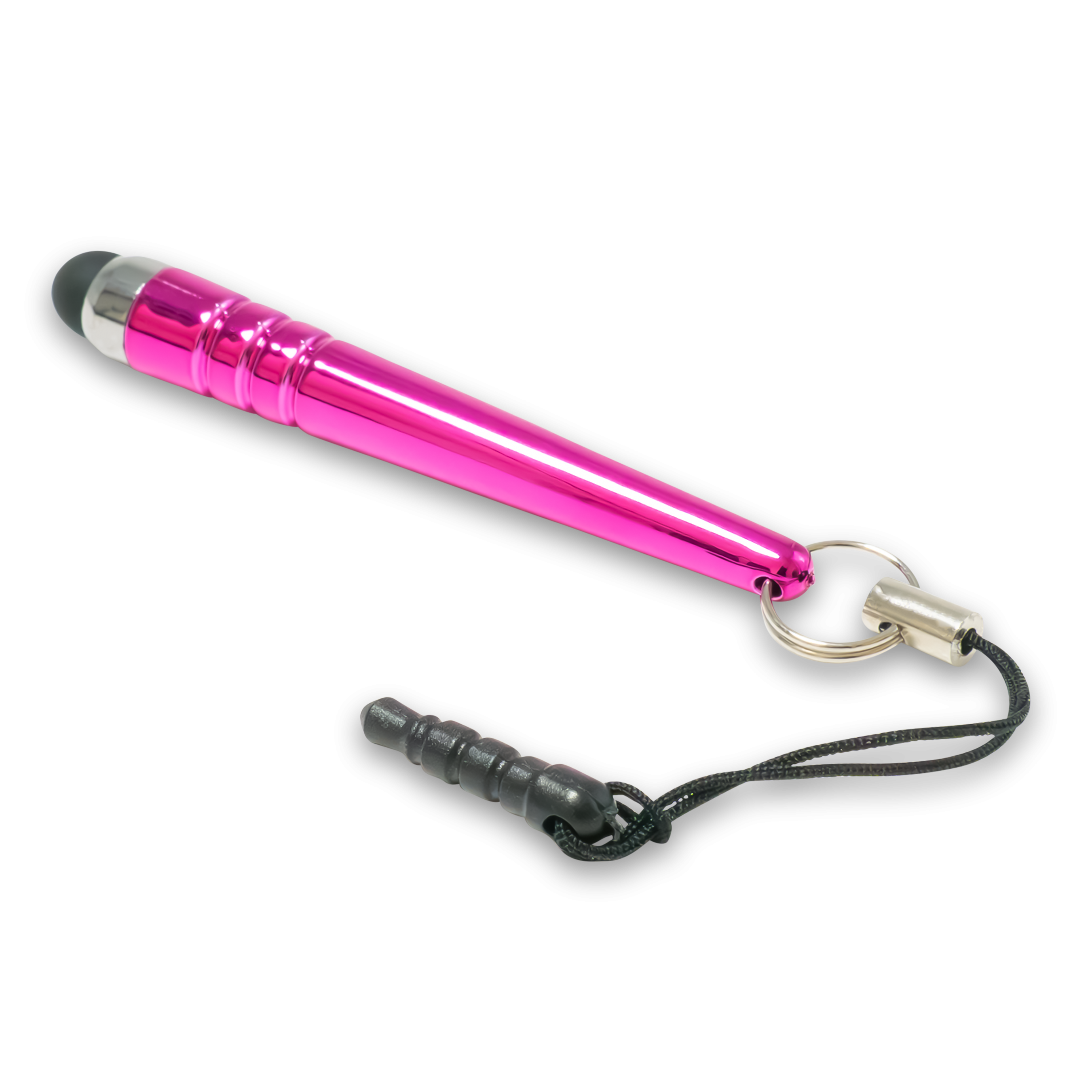 Mini Universal Alu Eingabe Stift Stylus Touch Pen - Pink