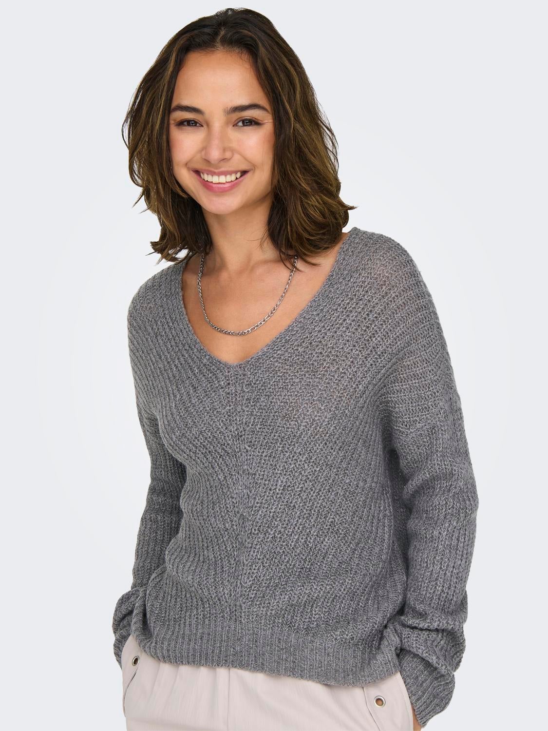 JDYNEW Strickpullover December Sky