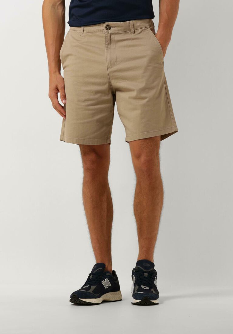 SELECTED HOMME beige selected homme korte broek slhreglar bil flex shorts noos