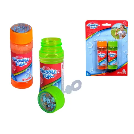 Simba Bubble Fun Seifenblasen Doppelset, 60 ml