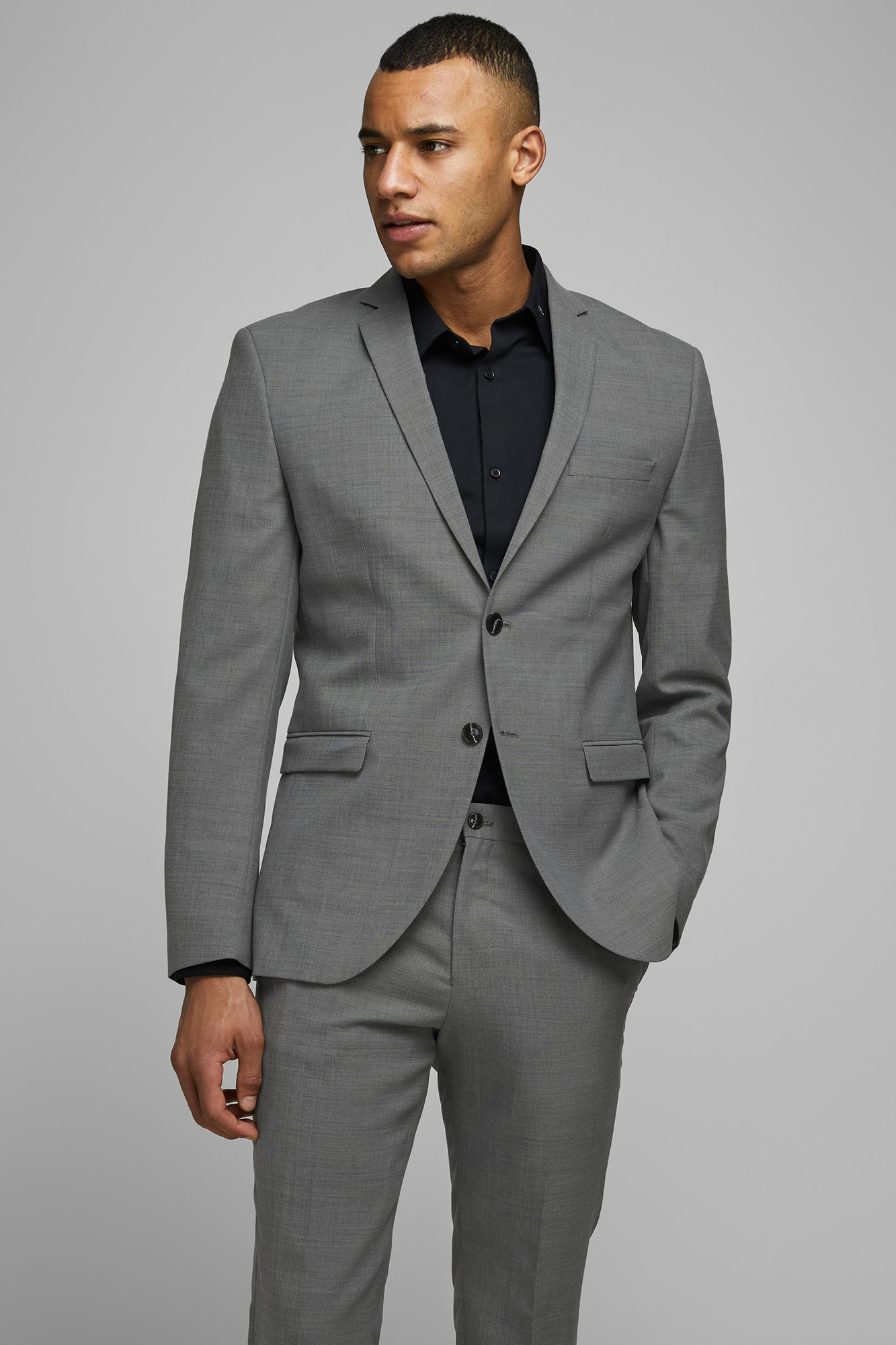 Jaqueta masculina slim fit estilo americano