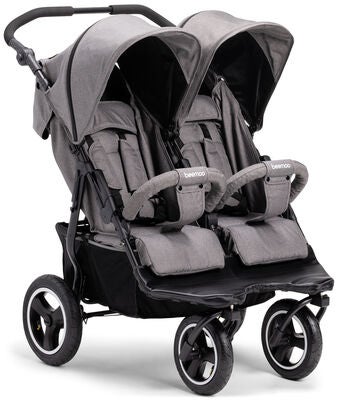 Beemoo Swing Søskenvogn, Grey Melange
