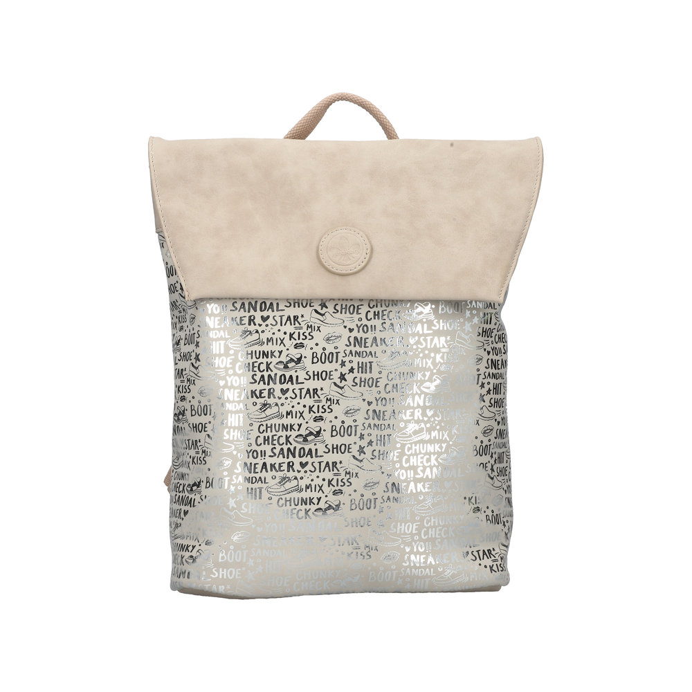 Rieker Rucksack silber beige