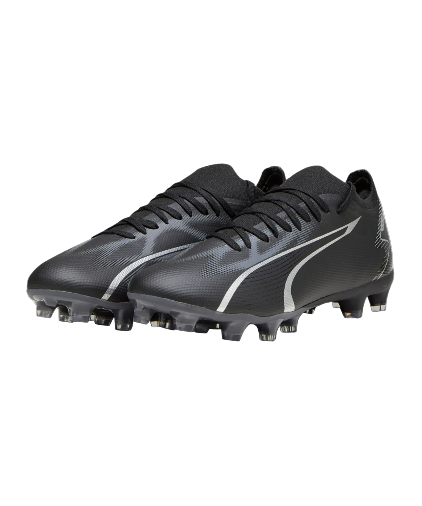 PUMA ULTRA Match FG/AG Eclipse Schwarz Grau F02