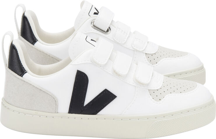Veja Small V-10 White_black